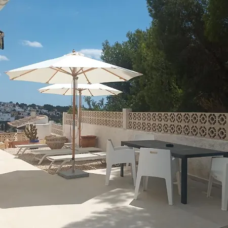 Meerblick Mit Terrasse, Pool Und Kostenlosen Wlan Neu Renoviert Apartment Benissa